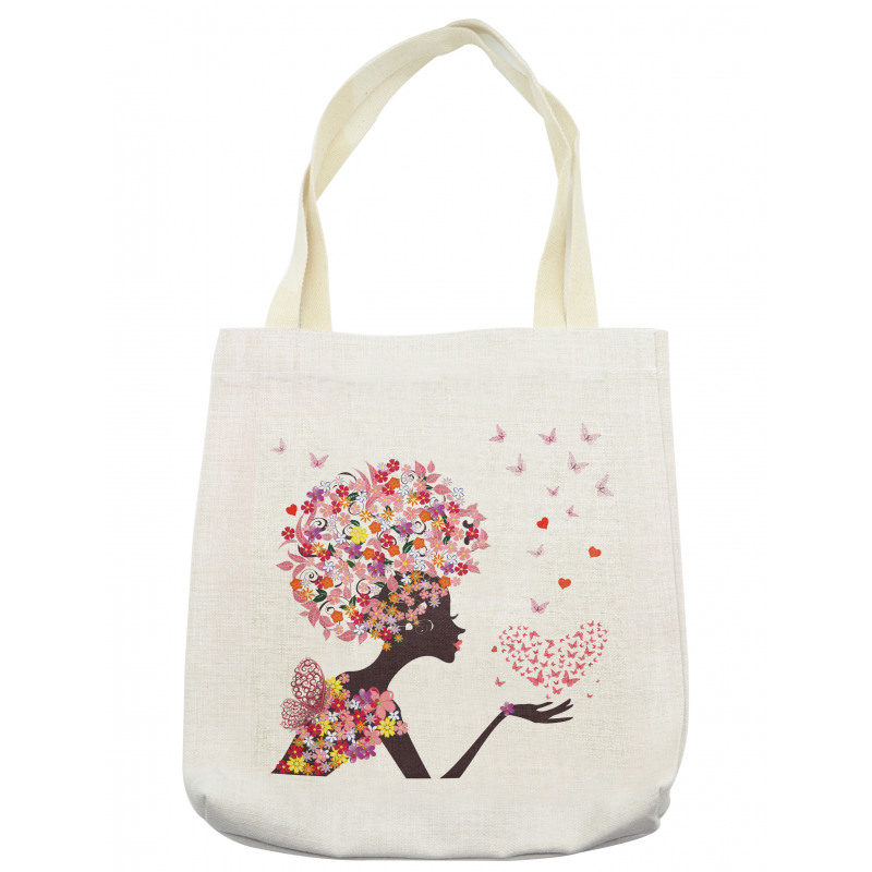 Butterflies Blossoms Tote Bag