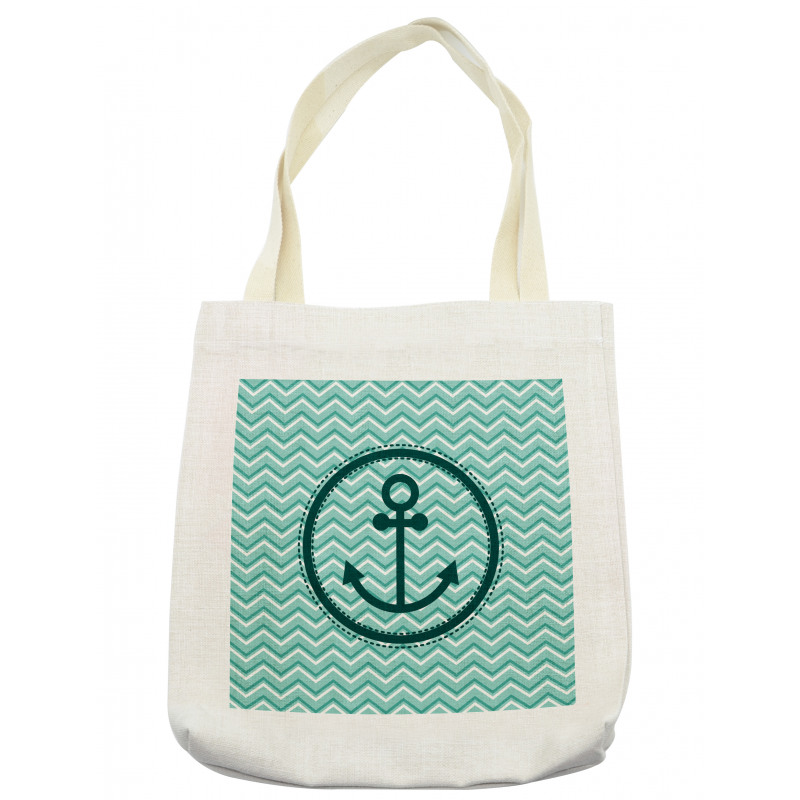 Zig Zag Pattern Tote Bag