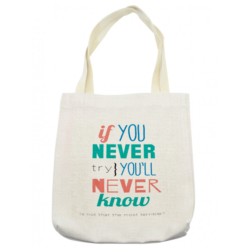 Inspiration Philosophy Tote Bag