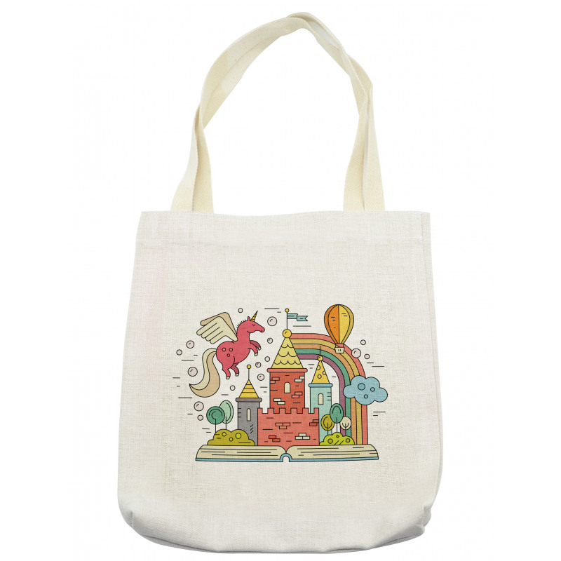 Princess Castle Nursery Tote Bag