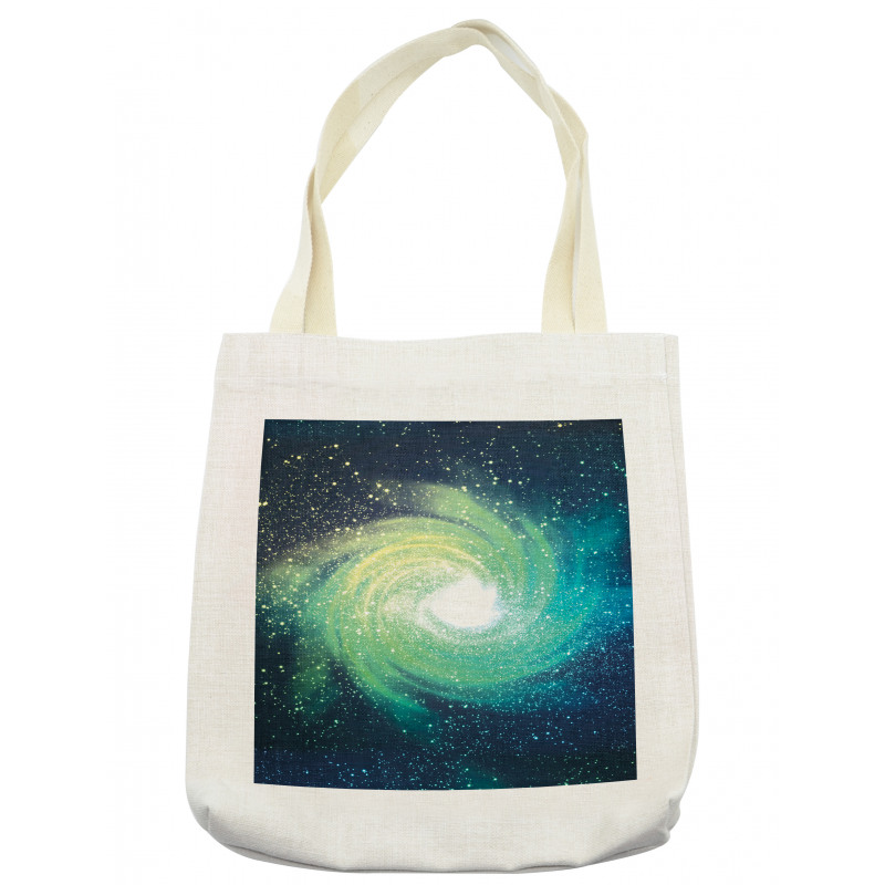 Outer Space Theme Stardust Tote Bag