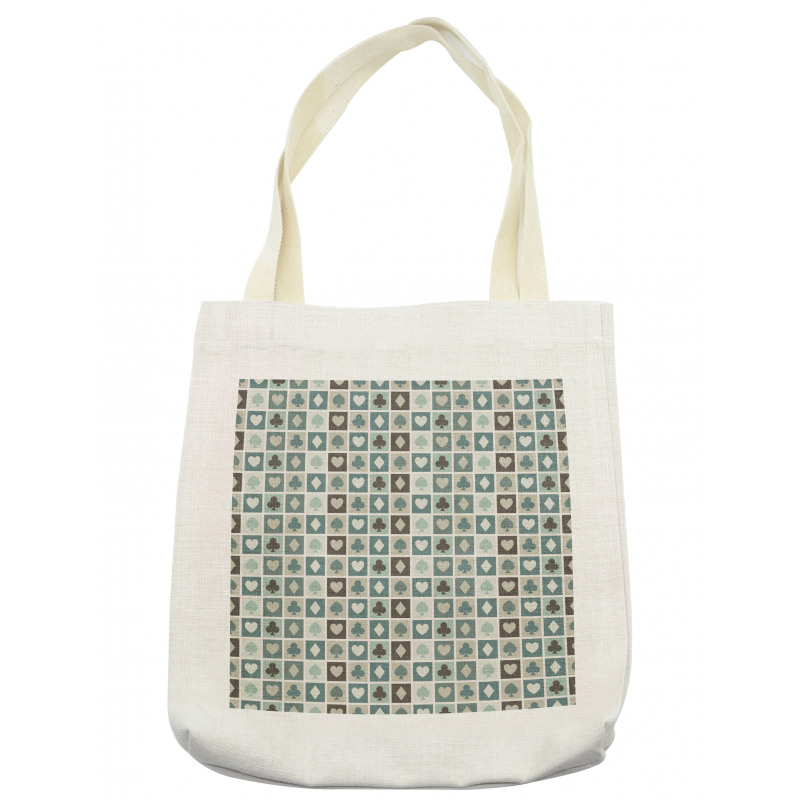 Heart Spades Diamonds Tote Bag