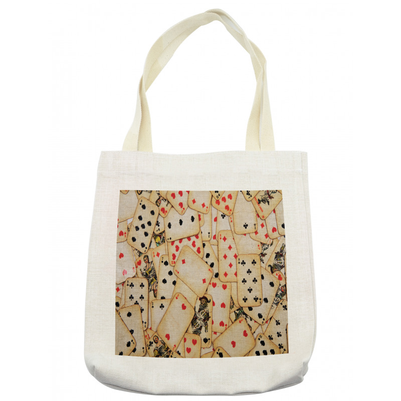 Old Vintage Playing Card Tote Bag