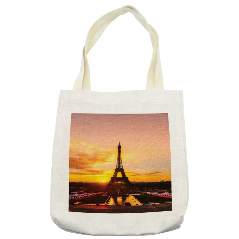 Sun View Old Paris Tote Bag