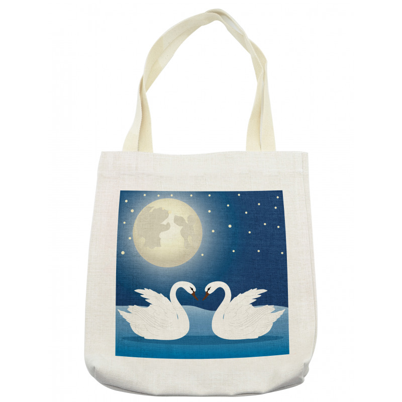 Moonlight Sky at Night Art Tote Bag