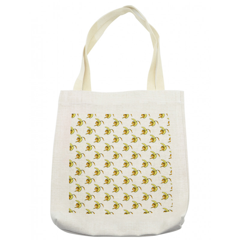 Vintage Peeled Dotted Fruit Tote Bag