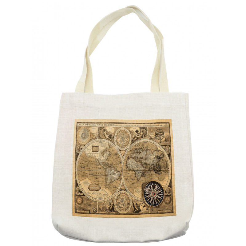 Accvrat Map of World Tote Bag