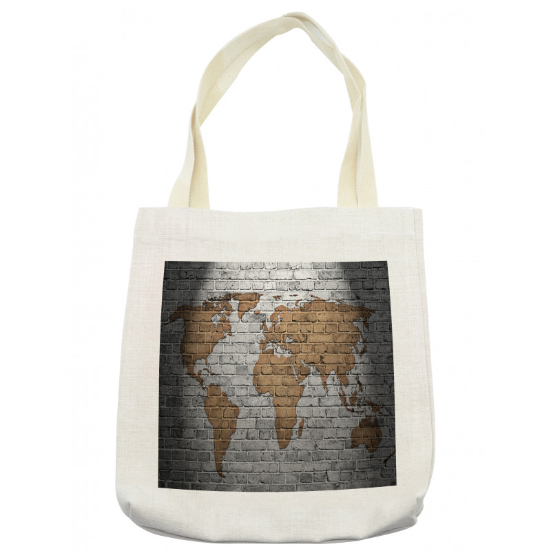 Countries Continents Tote Bag