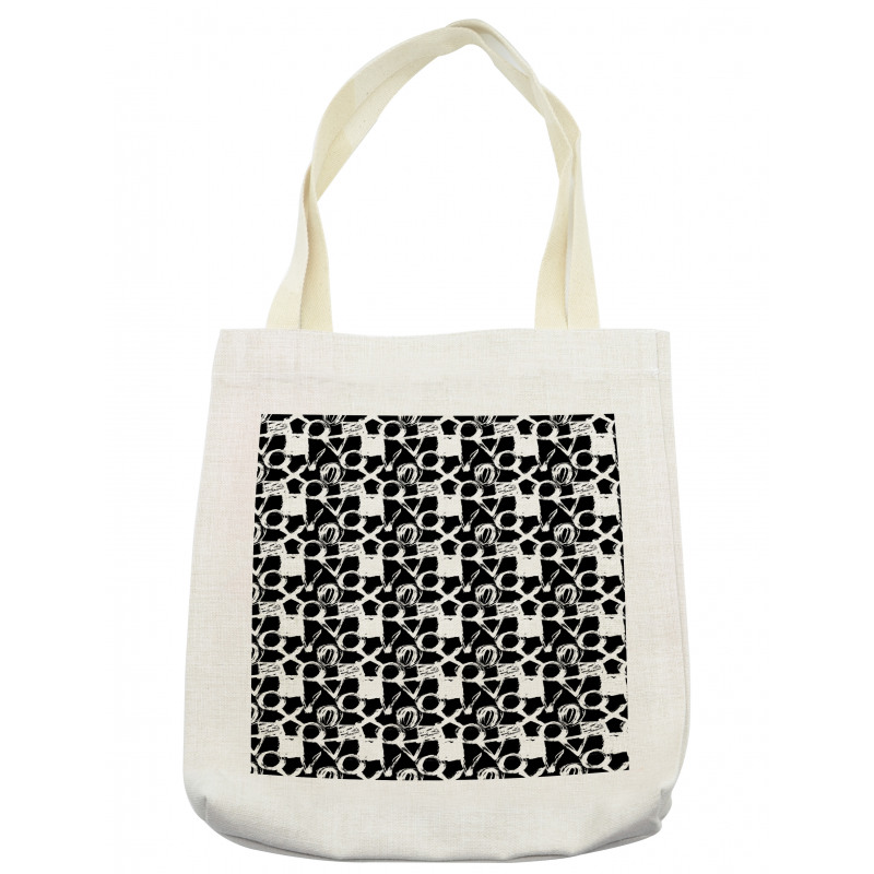 Brushstroke Shape Tote Bag