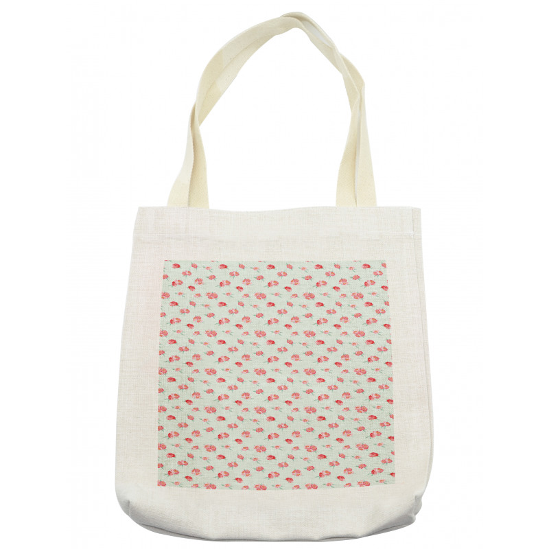 Soft Tones Watercolor Flower Tote Bag