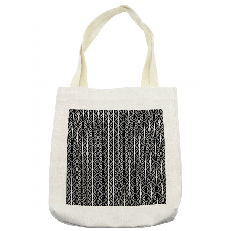 Lines and Zigzags Tote Bag