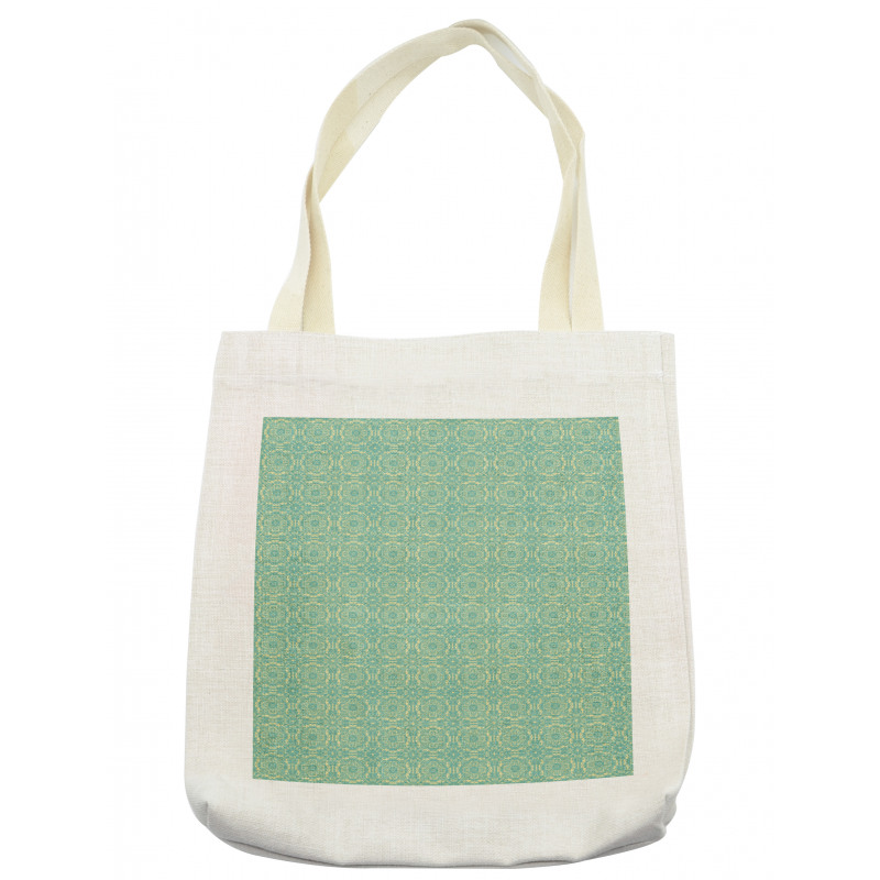 Modernized Antique Damask Tote Bag