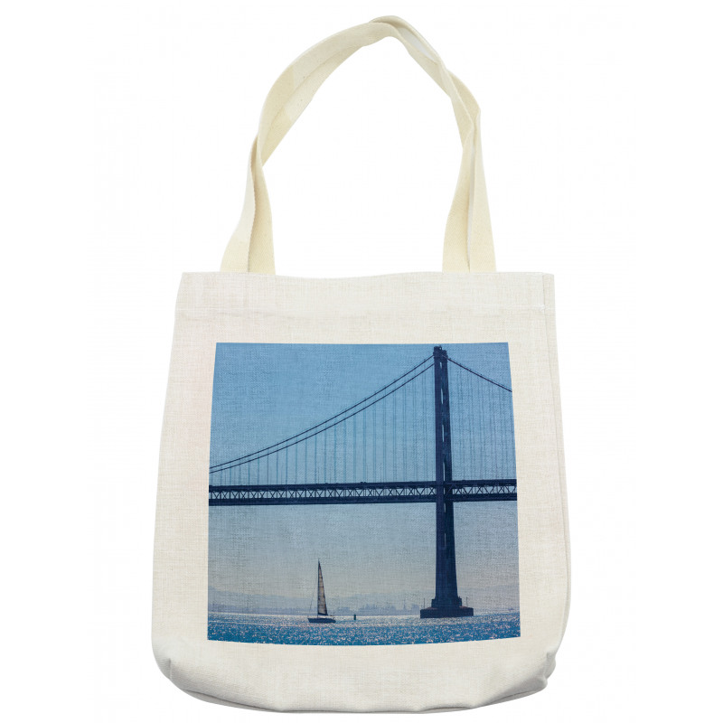 Sailboat from Pier 7 Tote Bag