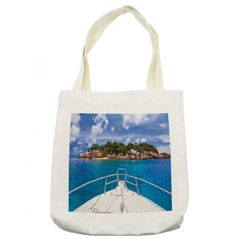 Boat Exotic Journey Tropic Tote Bag