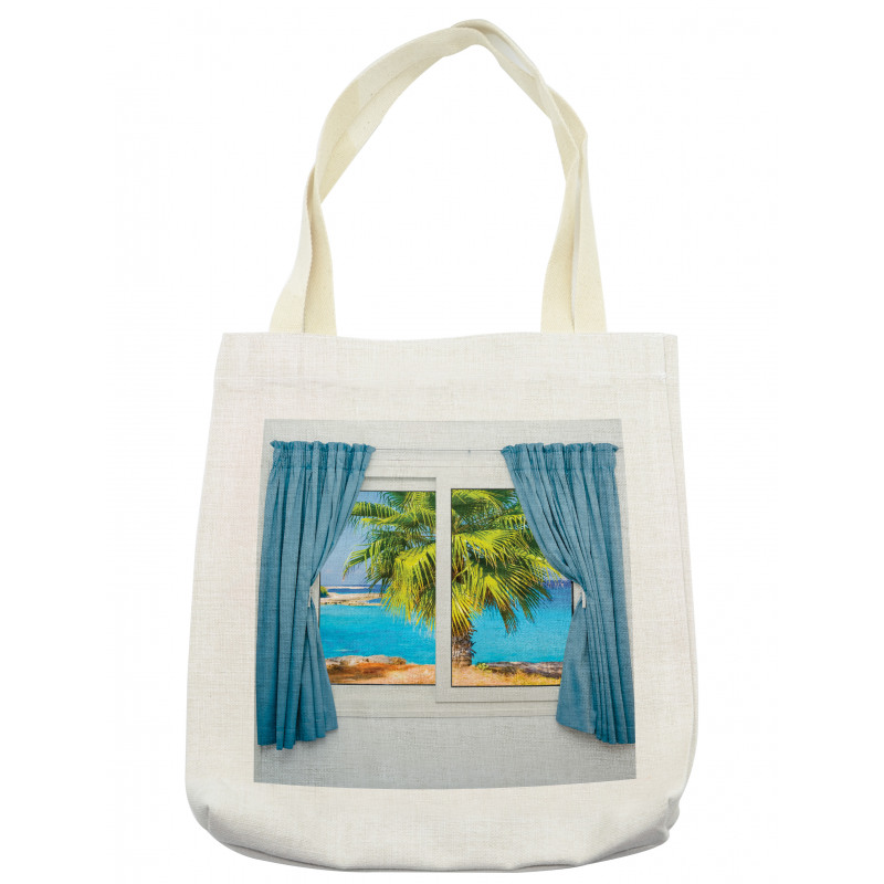 Tropical Beach Sun Tote Bag