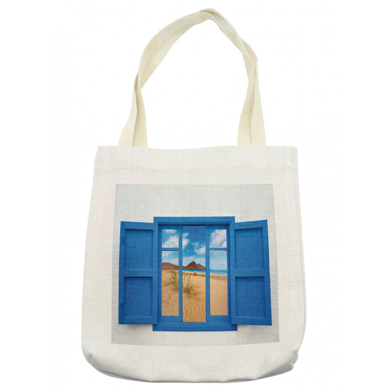 Spain Beach Distant Tote Bag