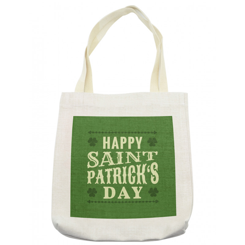 Happy Saint Patrick's Art Tote Bag