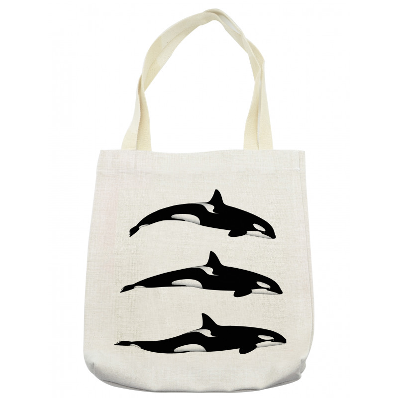 Orca Killer Whales Tote Bag