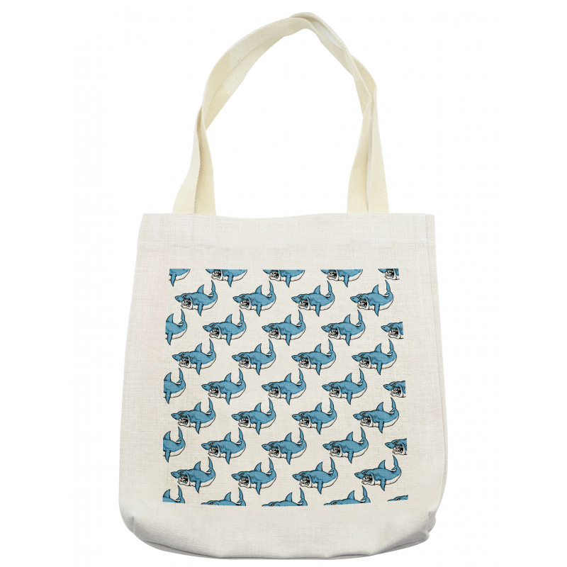 Sea Fierce Wild Shark Tote Bag