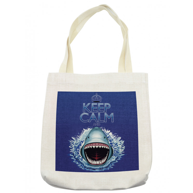 Wild Shark Hunter Tote Bag