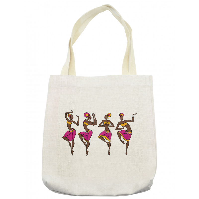 African Lady Dancers Tote Bag