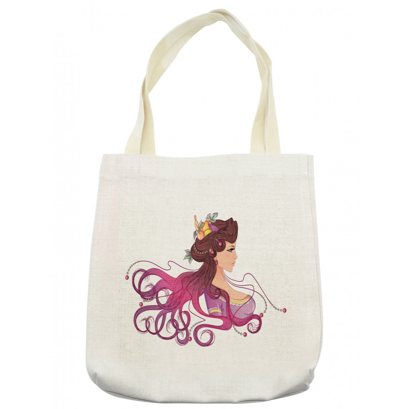 Fruity Hair Style Tote Bag