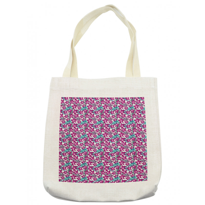 Orchid Flowers Exotic Tote Bag