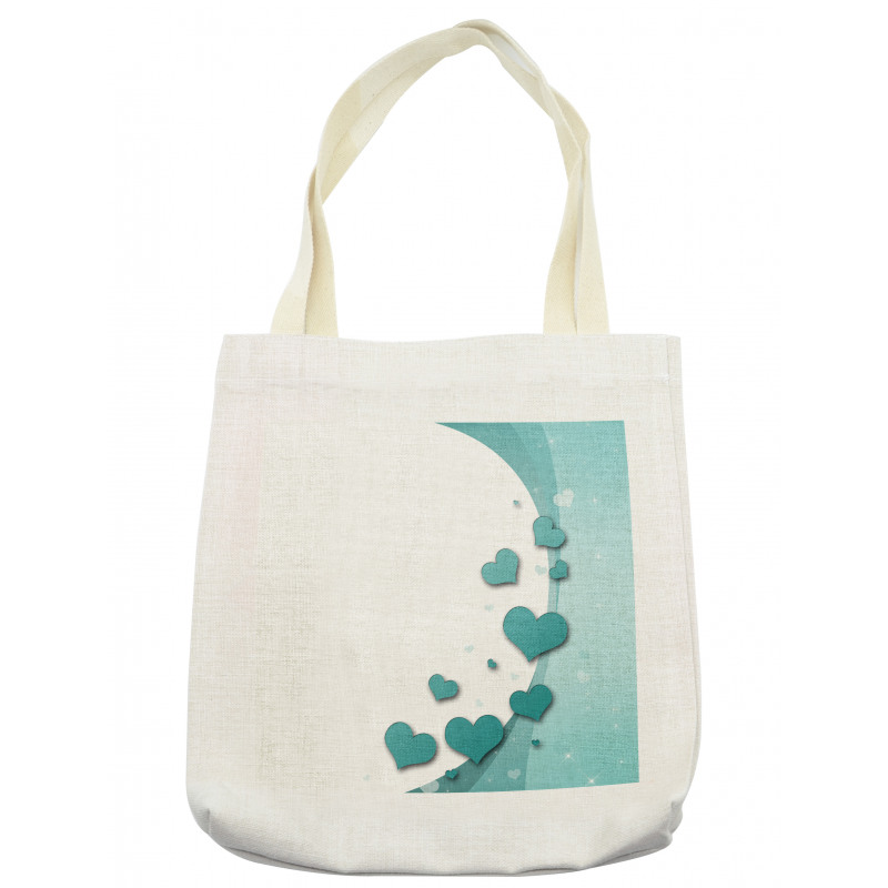 Hearts Valentines Tote Bag