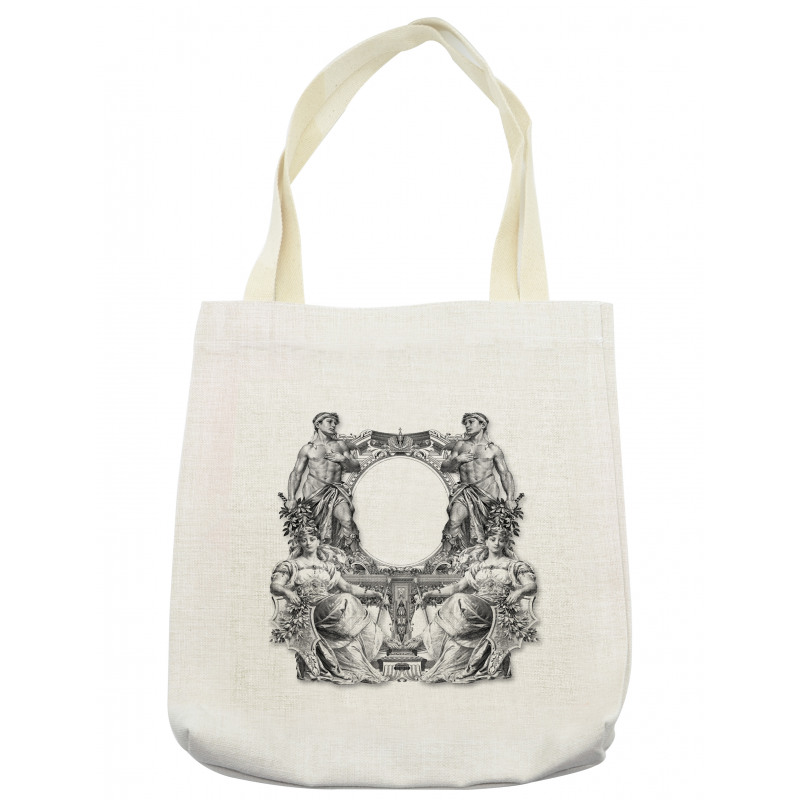 Baroque Crown Tote Bag