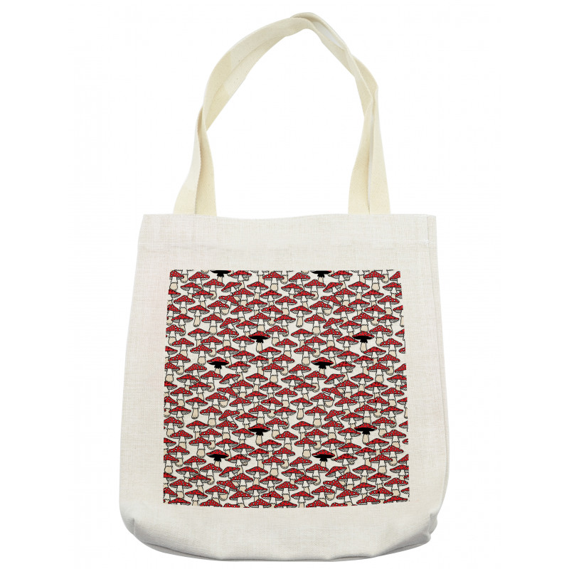 Toadstool Mushroom Tote Bag