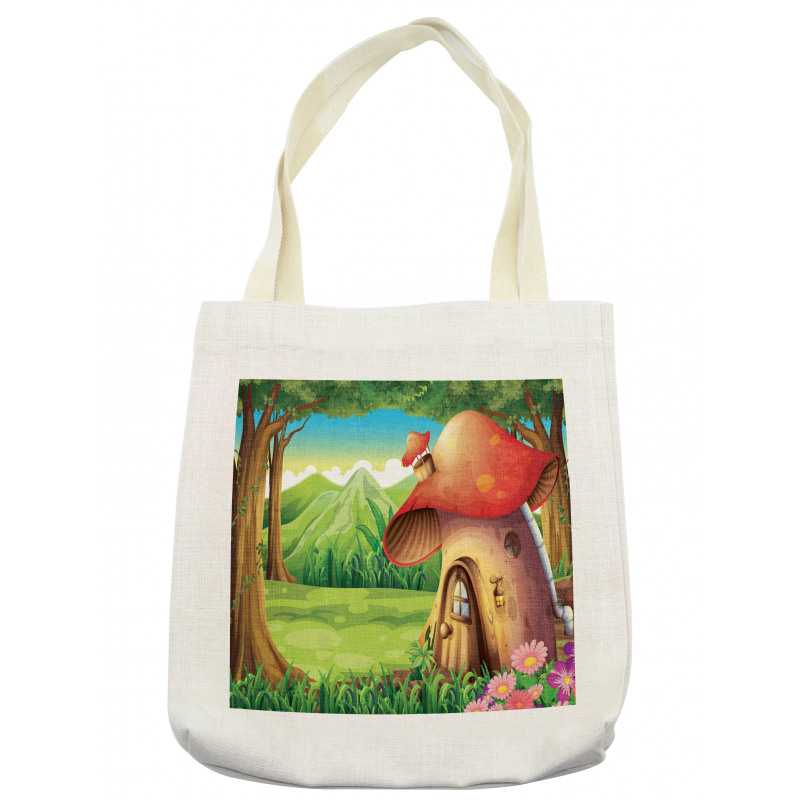 Mountain Daisies Woods Tote Bag