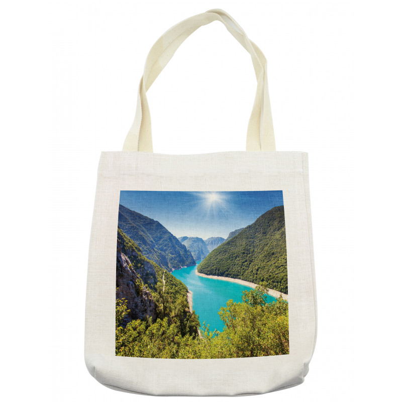 Piva Canyon Montenegro Tote Bag