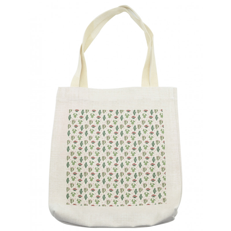 Prickle Desert Plants Flower Tote Bag