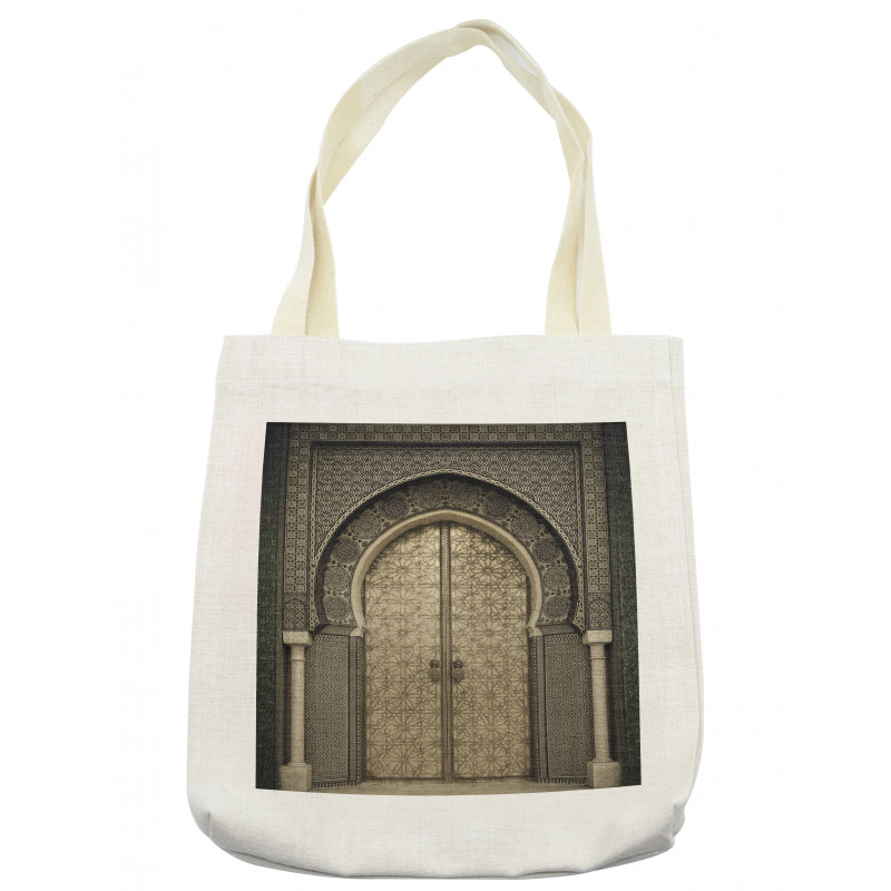 Aged Gate Geometric Tote Bag