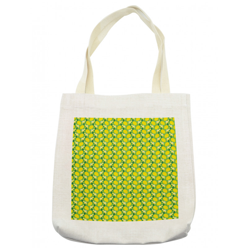 Citrus Fruits Vibrant Colors Tote Bag