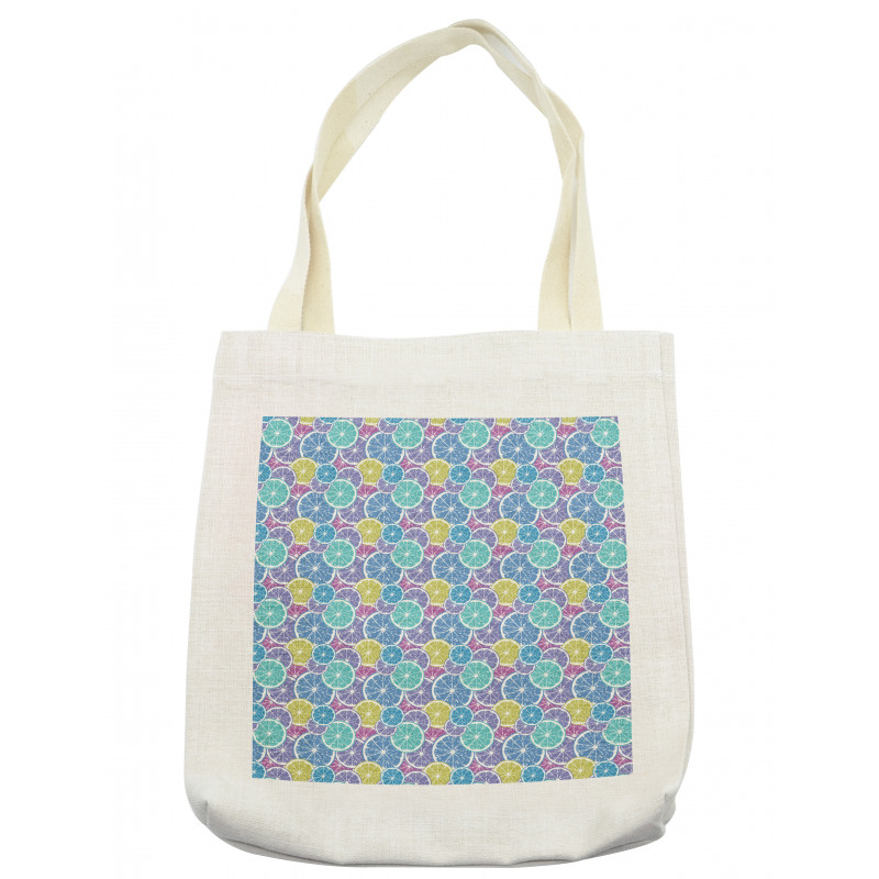 Abstract Colored Citrus Art Tote Bag