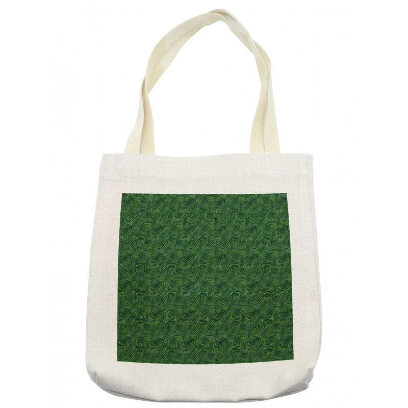 Palm Leaf Monochrome Tote Bag