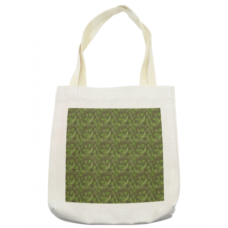 Palm Trees Leaves Tote Bag