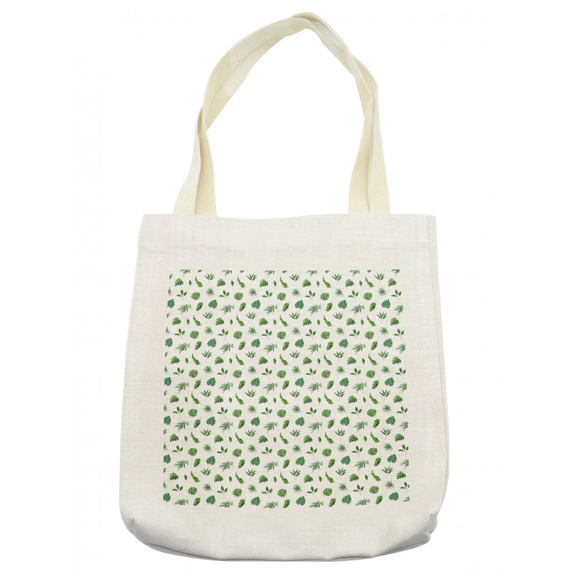 Simple Tropic Leaves Tote Bag