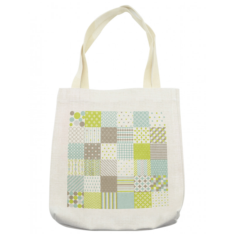 Abstract Squares Tote Bag