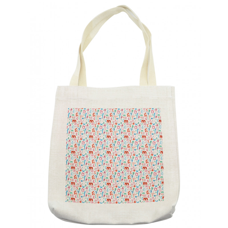 Colorful Whimsical Doodle Tote Bag