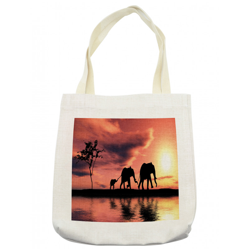 Safari Wild Animals Tote Bag