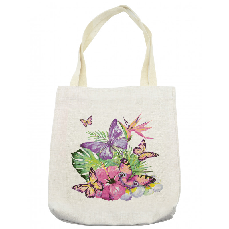 Tropic Butterflies Tote Bag