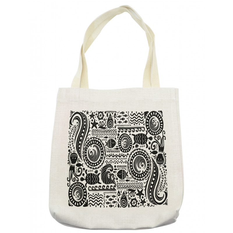 Jumble Marine Tote Bag