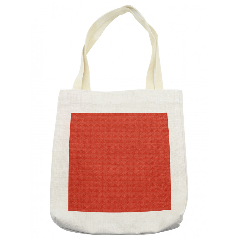 Vibrant Heart Shaped Blocks Tote Bag