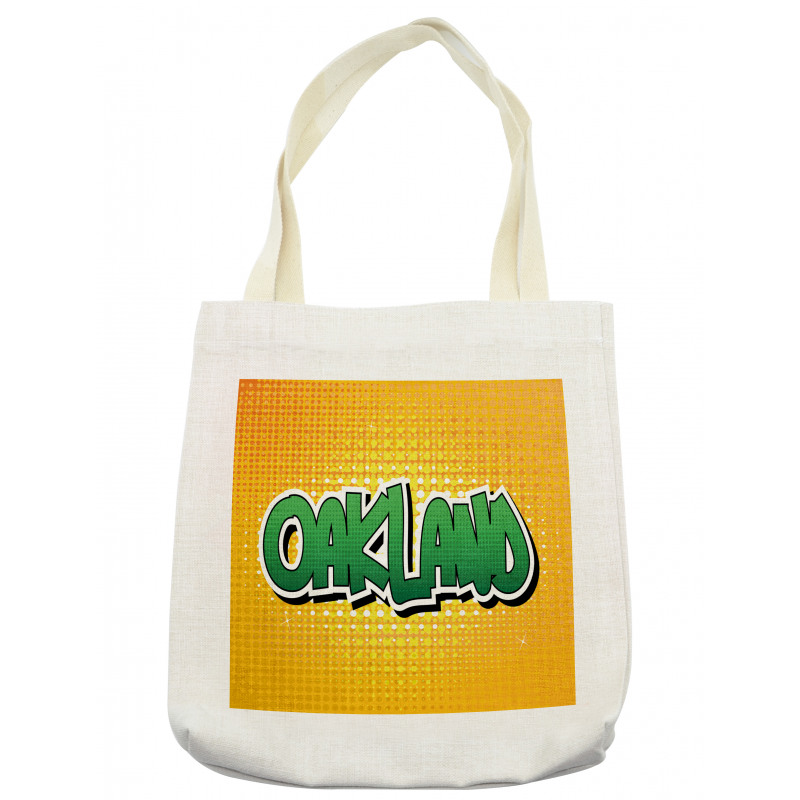 Comic Book Style Wording Tote Bag