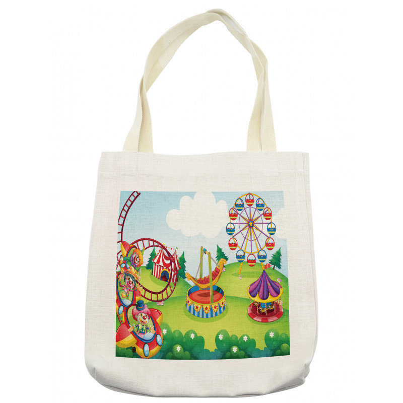 Circus and Theme Park Tote Bag