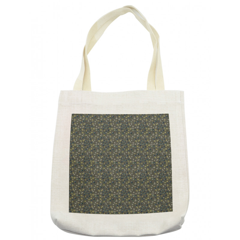 Circular Organic Branches Tote Bag