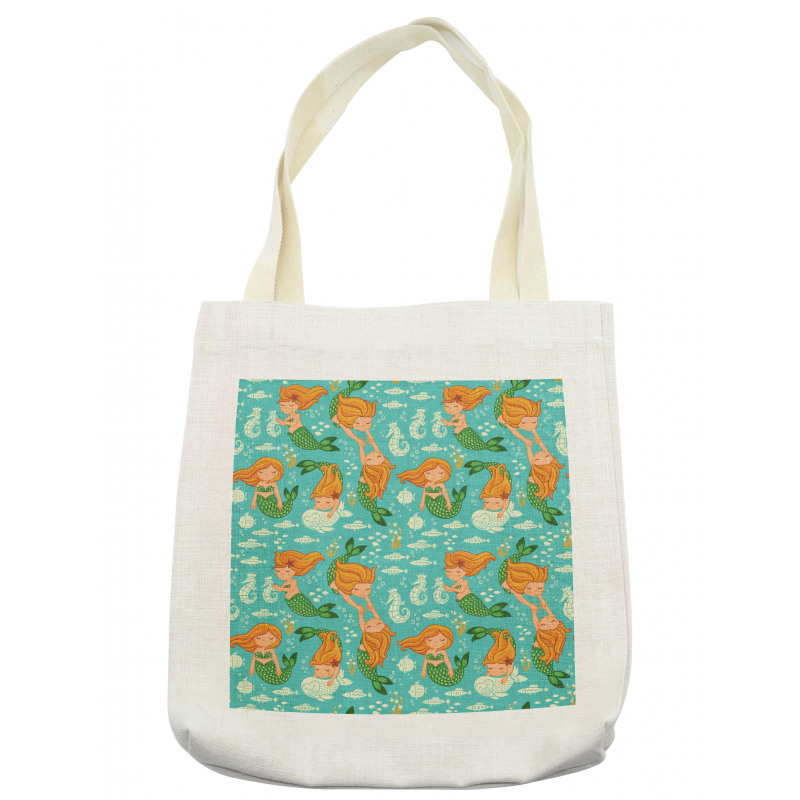 Cartoon Character Sea Tote Bag