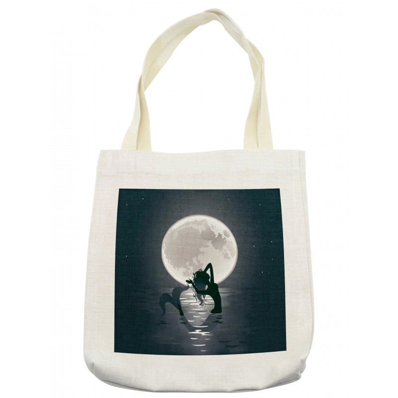 Mermaids at Night Tote Bag